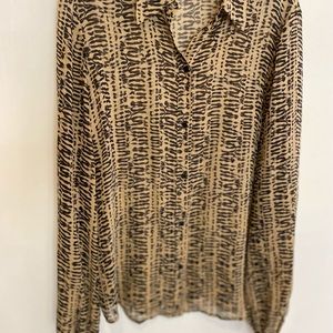 100% Silk Ralph Lauren Blouse